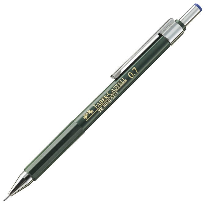 Olovka tehnička 0,7 mm TK-Fine 9717 Faber-Castell zelena