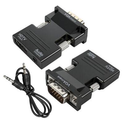 Adapter VGA (M) / HDMI (Ž) MS