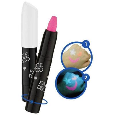 Boje za lice fluorescentne Amos Face Deco Neon FD10B3-ND set 3-1 1