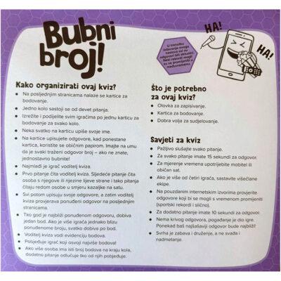 Bubni broj - Kviz pop-kultura 1