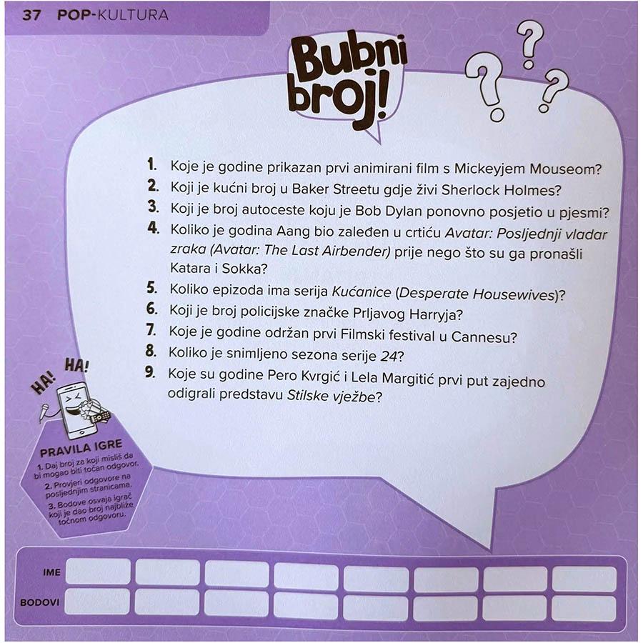 Bubni broj: Kviz pop-kultura - Slika 4