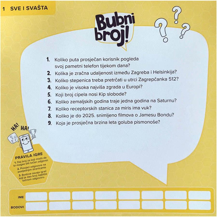 Bubni broj: Kviz sve i svašta - Slika 4