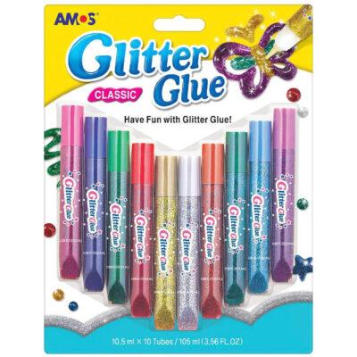 Ljepilo Glitter Amos Classic 10×10,5ml