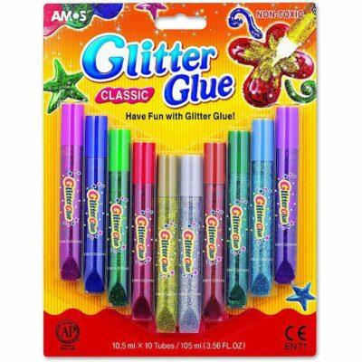 Ljepilo glitter classic šljokice Amos 10x10,5ml