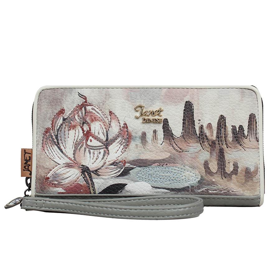 Novčanik fashion Janet SS26 Lotus Lover 20x3x10.5cm