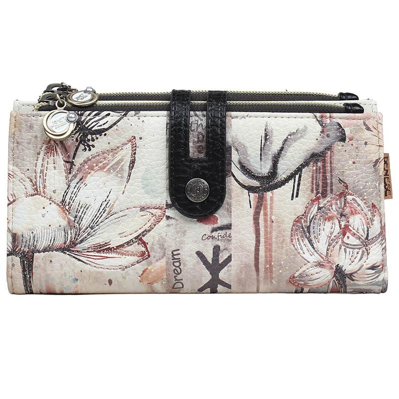 Novčanik fashion Janet SS26 Lotus Lover 19.5x3x10.5cm