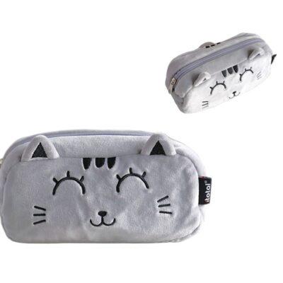 Pernica iTotal plišana Cat siva