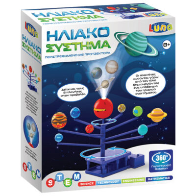 Igračka Solarni sustav s projektorom Luna toys Diakakis