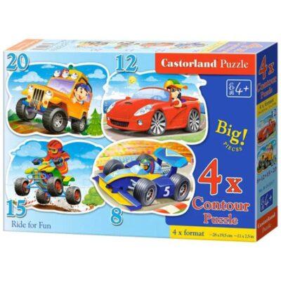 Puzzle 4u1 vožnja za zabavu
