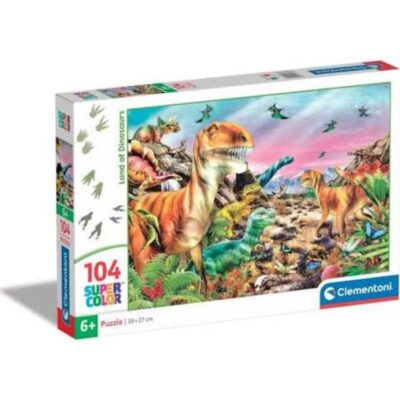 Puzzle 104komada Dinosauri Clementoni