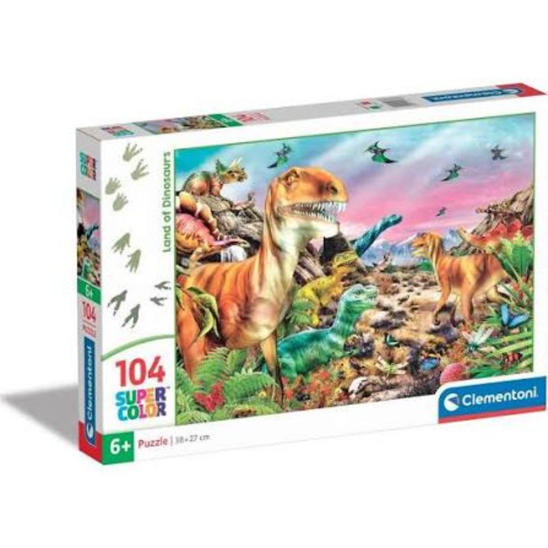Puzzle 104komada Dinosauri Clementoni