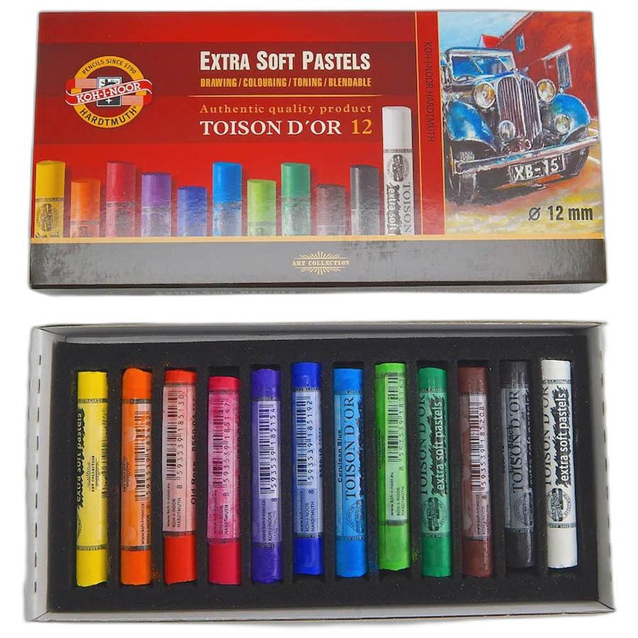 Pastele ekstra mekane suhe umjetničke okrugle 8552 1/12 Koh-I-Noor Toison d’Or - Slika 2