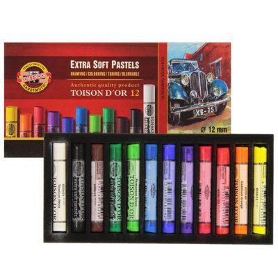 Pastele ekstra mekane suhe umjetničke okrugle 8552 1/12 Koh-I-Noor Toison d’Or
