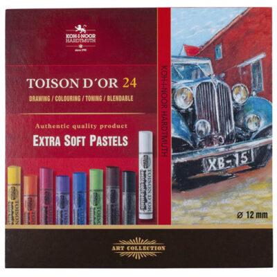 Pastele ekstra mekane suhe umjetničke okrugle 8552 1/24 Koh-I-Noor Toison d’Or