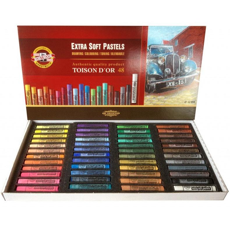 Pastele ekstra mekane suhe umjetničke okrugle 8552 1/48 Koh-I-Noor Toison d’Or - Slika 2