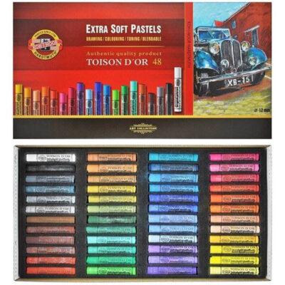 Pastele ekstra mekane suhe umjetničke okrugle 8552 1/48 Koh-I-Noor Toison d’Or